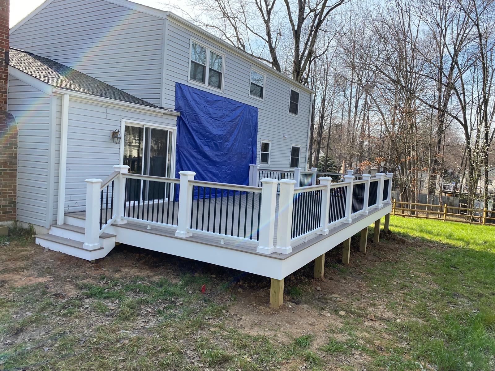 ANBIZA residential custom deck and outdoor living project