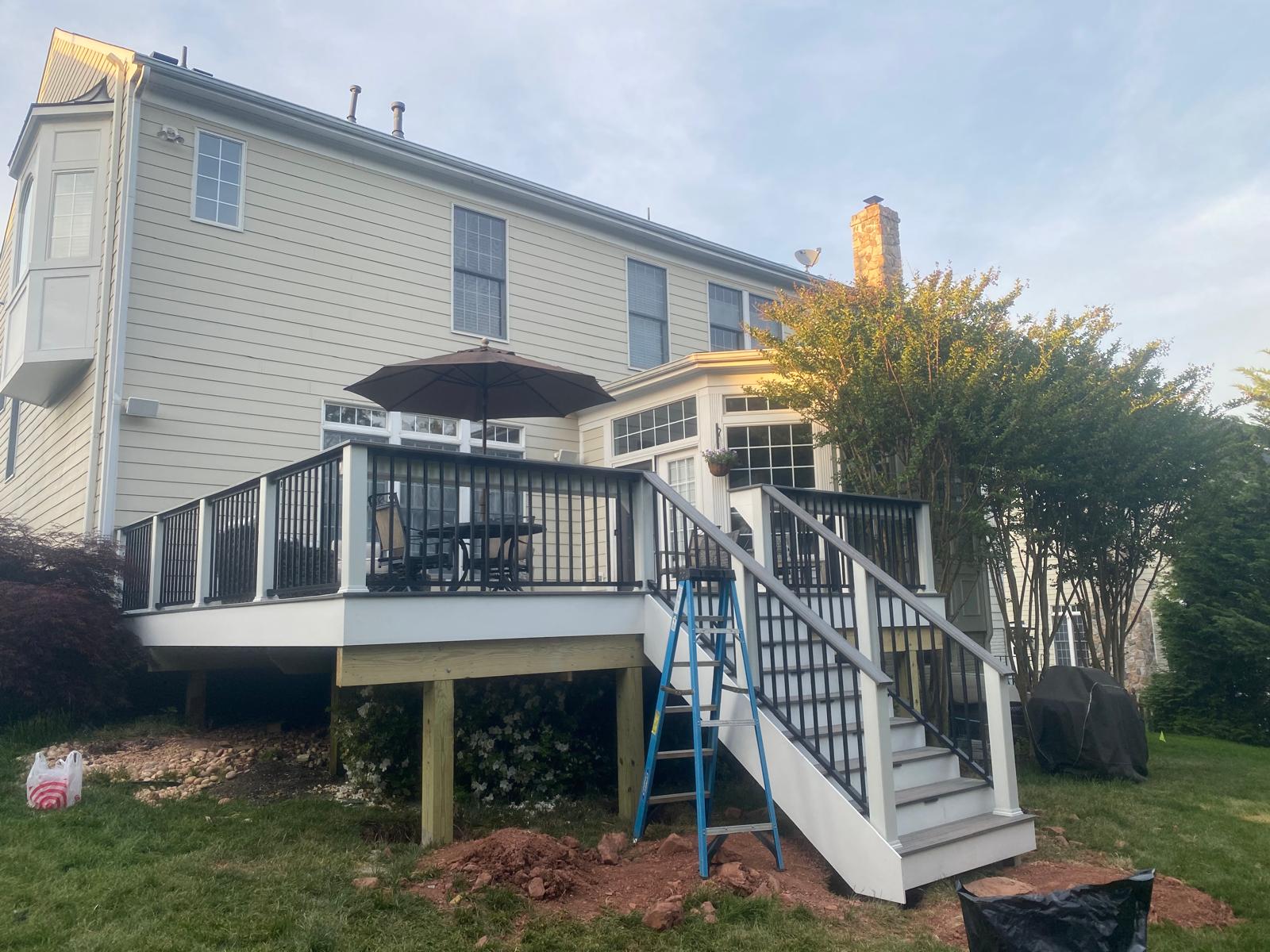 ANBIZA residential custom deck and outdoor living project