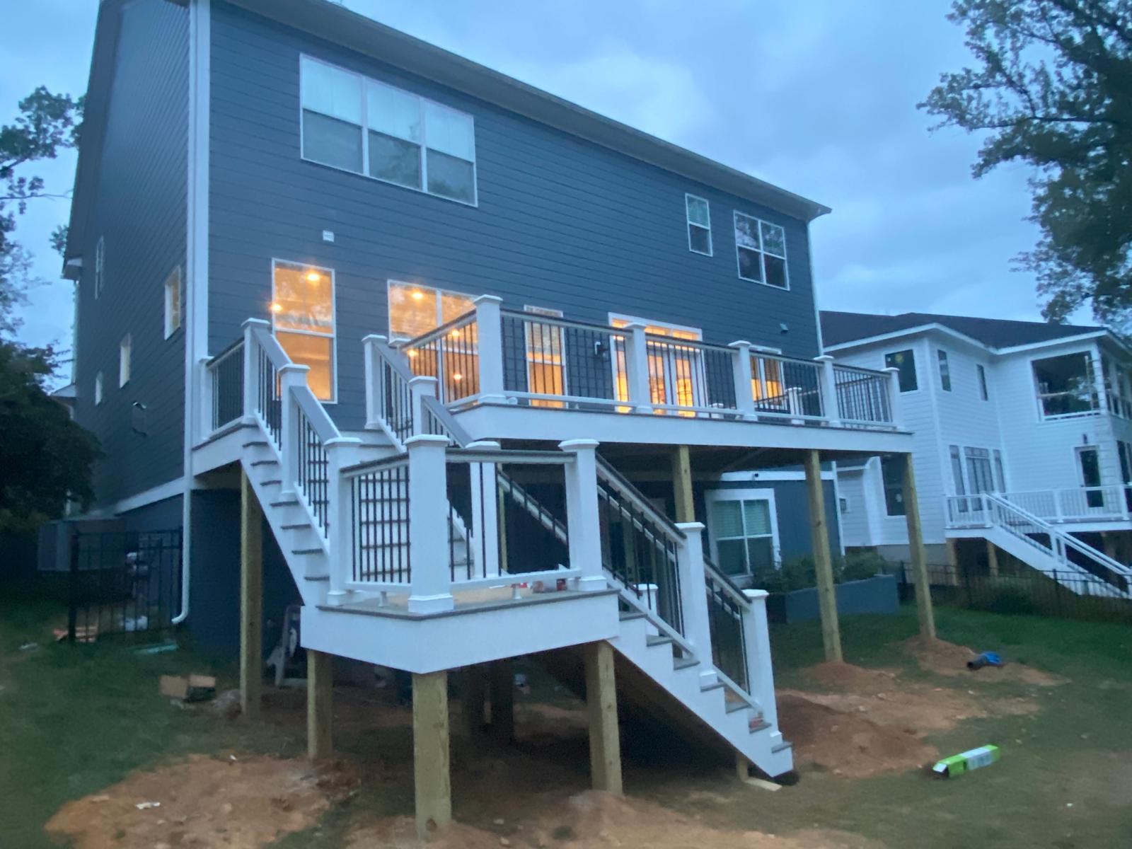 ANBIZA residential custom deck and outdoor living project